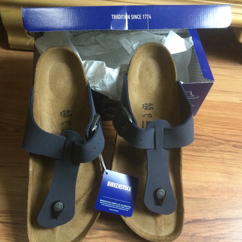 Birkenstock Men’s Medina Navy Size 45